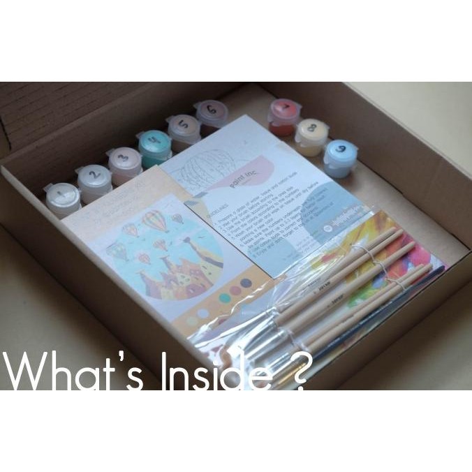 

Paint by Numbers Kit: Cappadocia| Paint Inc. ID | Painting Kit