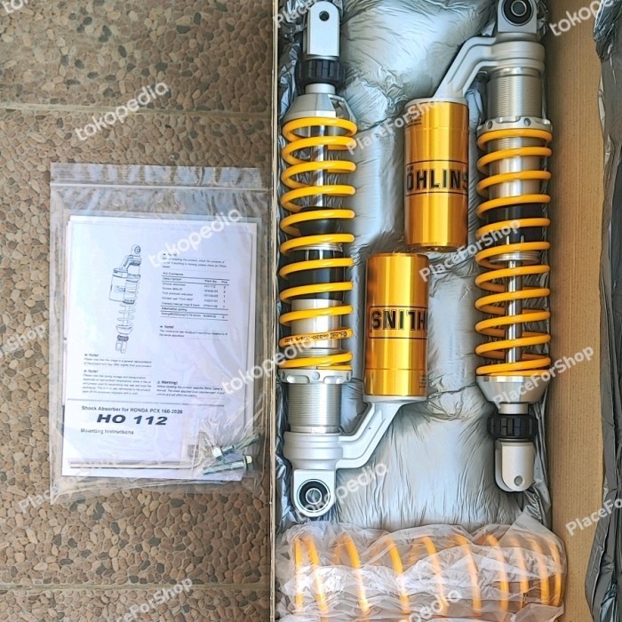 Shock Ohlins Honda Pcx160 Pcx 160 Original Resmi Ho112 Ho112 Ho 112 Genuine Quality