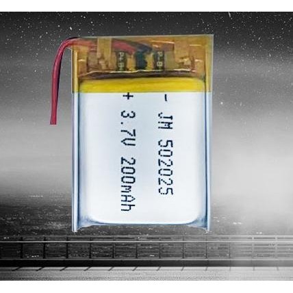 502025 Li Ion 3.7V 200Mah Protection Baterai Lithium Rechargeable Mp3