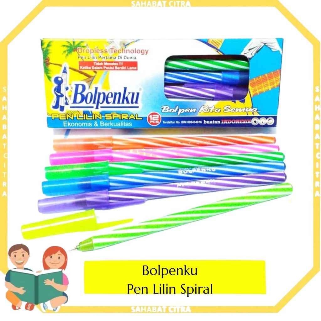 

BOLPENKU BOLPEN LILIN SPRIAL PACK 钢笔