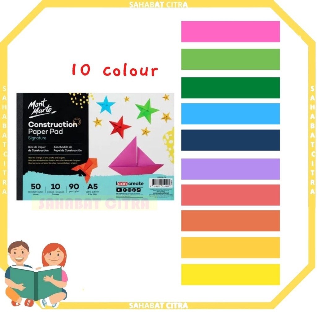 

KERTAS CONSTRUCTION PAPER / ORIGAMI DOUBLE FACE A5 手工纸