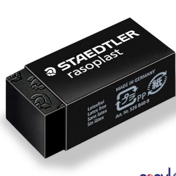 

PENGHAPUS DUST FREE HITAM STAEDTLER (1PCS) 橡皮