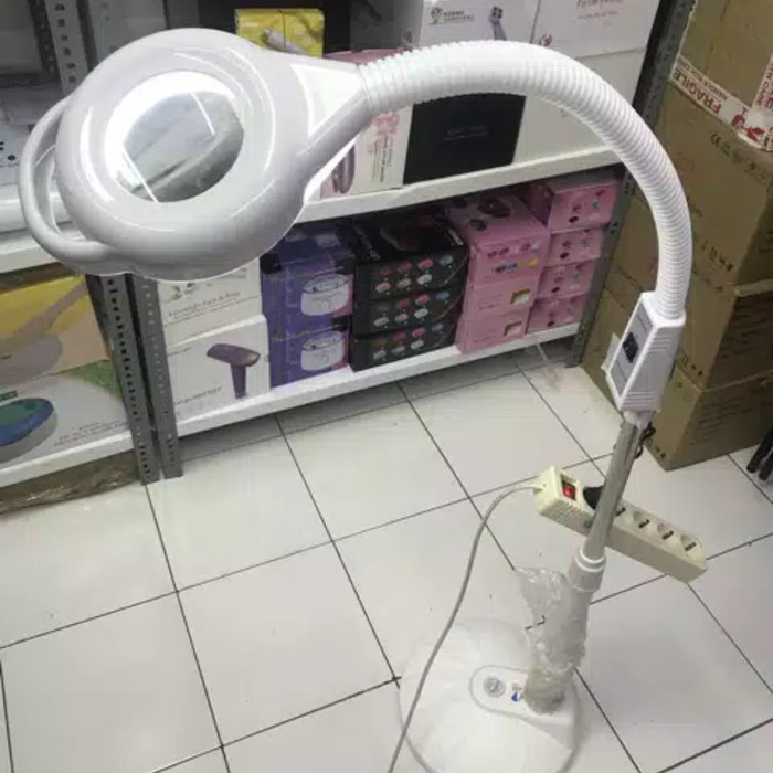 

Magnifying LED lamp 12x kaca pembesar lampu facial salon led fleksible