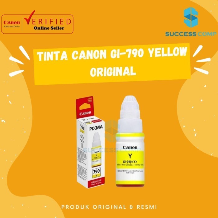 

Tinta GI790 GI-790 GI 790 Yellow Original