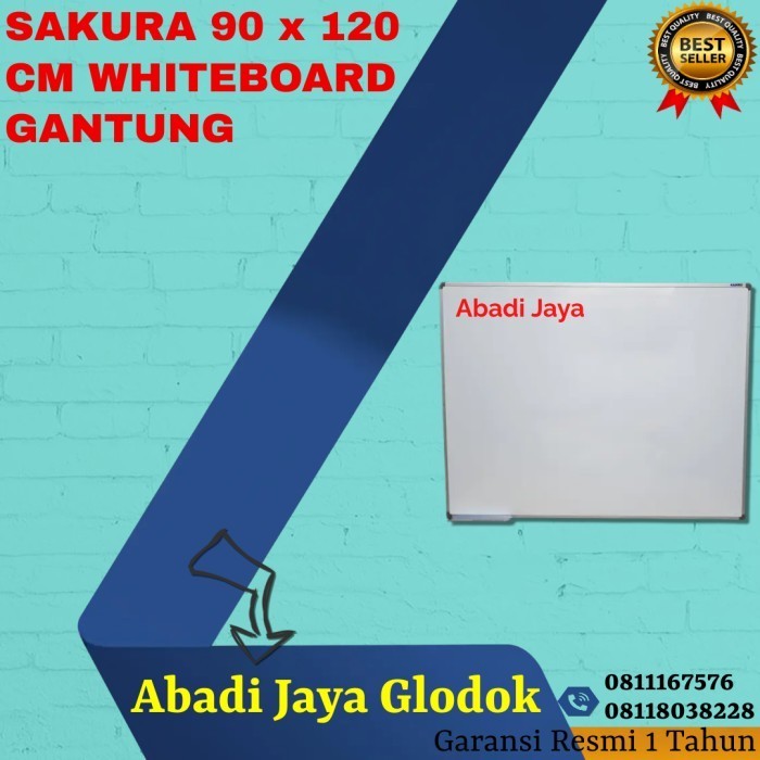 

SAKURA 90 x 120 CM WHITEARD GANTUNG