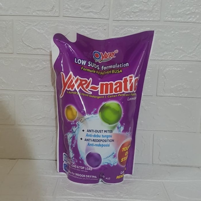 Yuri Matic Detergent Pakaian 1.8 Liter