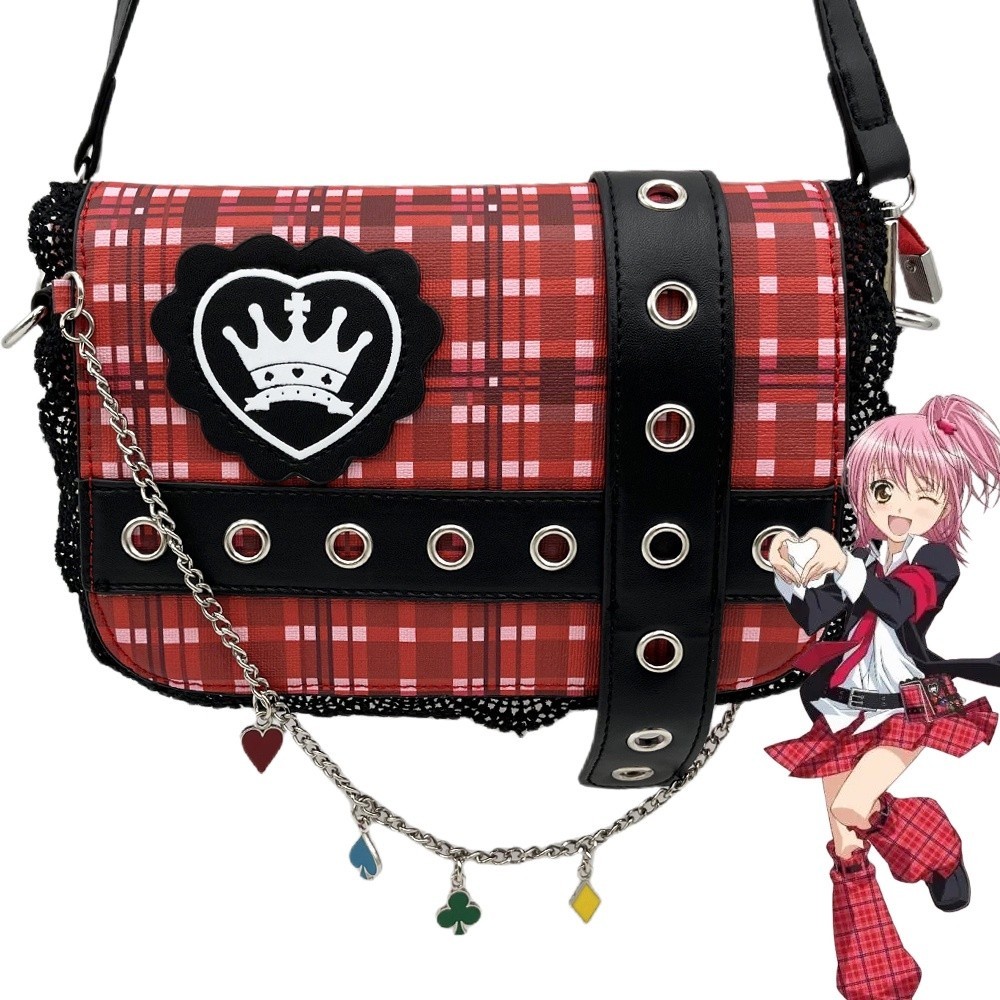 

Tas Selempang Anime Shugo Chara Hinamori Amu Tas Pinggang Cosplay Anak Perempuan Tas Bahu Kurir Seragam JK Hadiah Tas Tangan Siswa