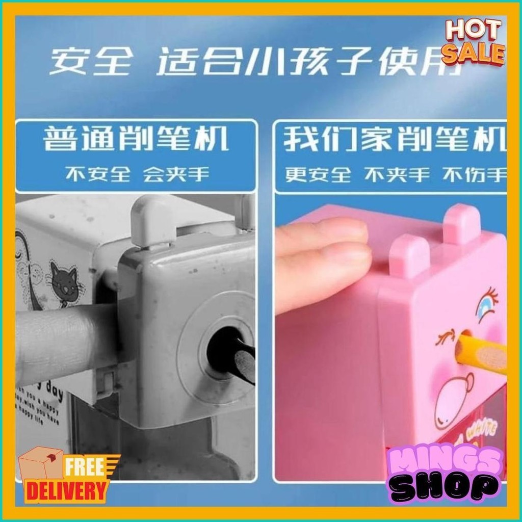 

Rautan Pensil Serut Meja Karakter Lucu Untuk Anak Sekolah Karakter Rautan Pensil Dengan Pegangan (6.6)