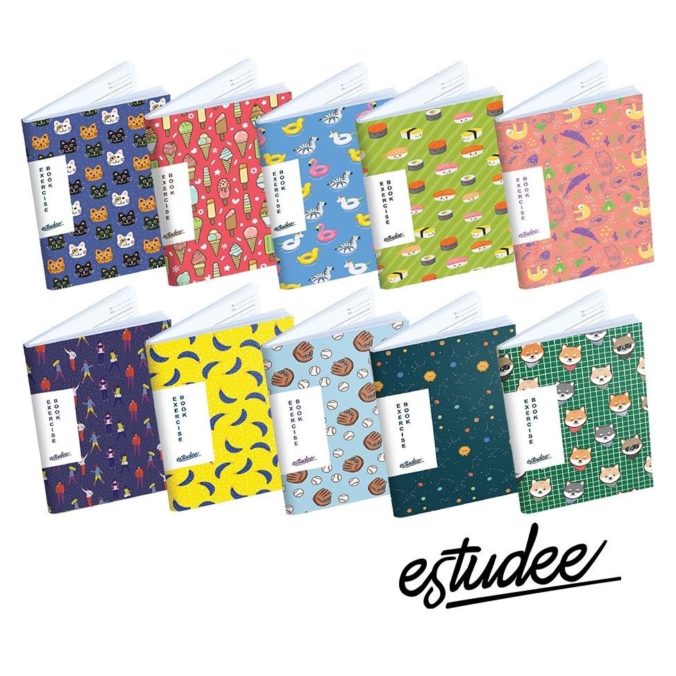

Berkualitas Buku Tulis - Estudee F B5 48 Lembar Fancy Pattern Isi 10 Sale