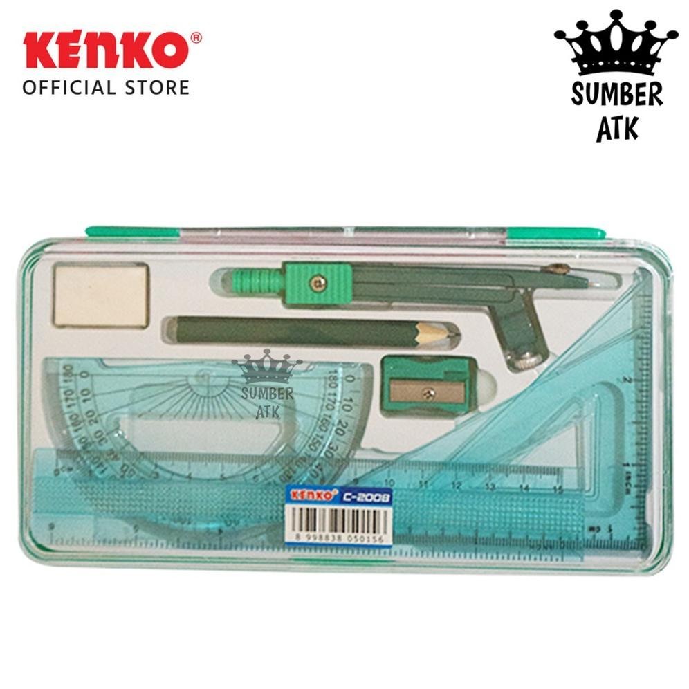 

Compass Kenko C-2008 Compas / Jangka Set Alat Tulis - 1 Pcs (Lagi Rame)