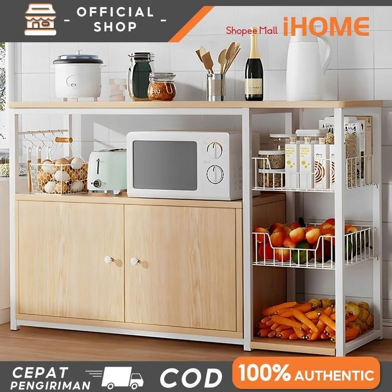 Rak Dapur / Rak Oven Microwave / Lemari Dapur / Rak Oven / Meja Dapur Kayu