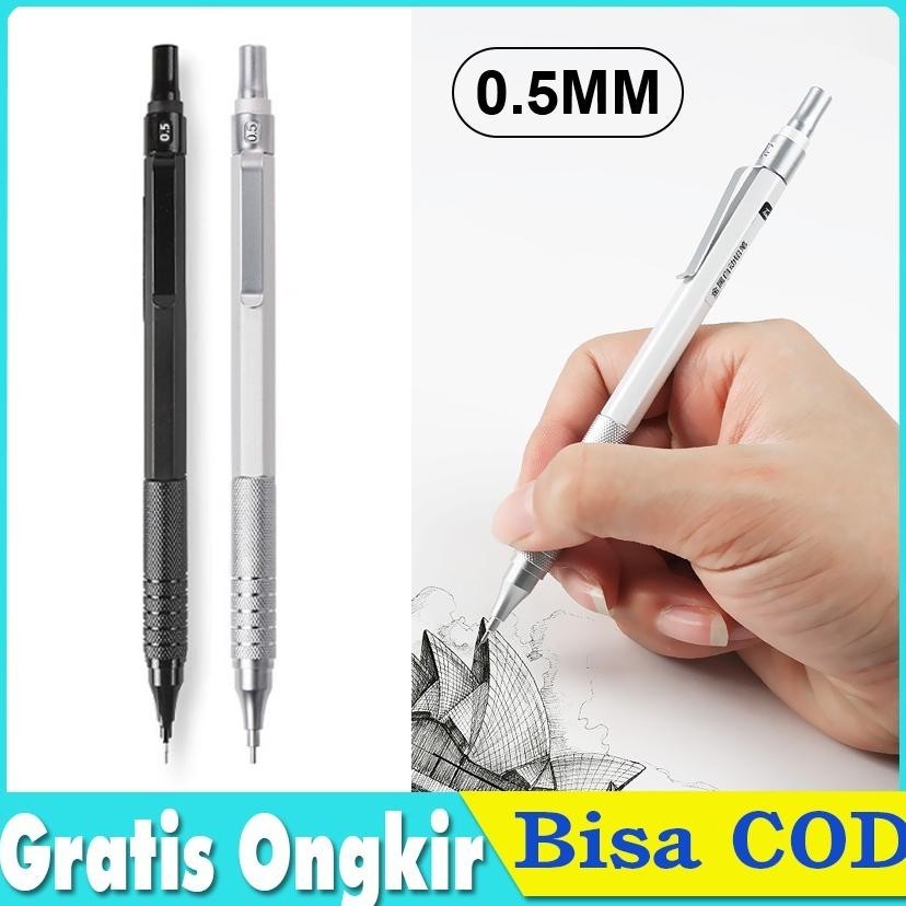 

Pensil Mekanik 0.5Mm Pusat Gravitasi Rendah Gambar Logam Pensil Khusus Kantor Sekolah Tulis Perlengkapan Seni (Order Sebelum Ketinggalan)