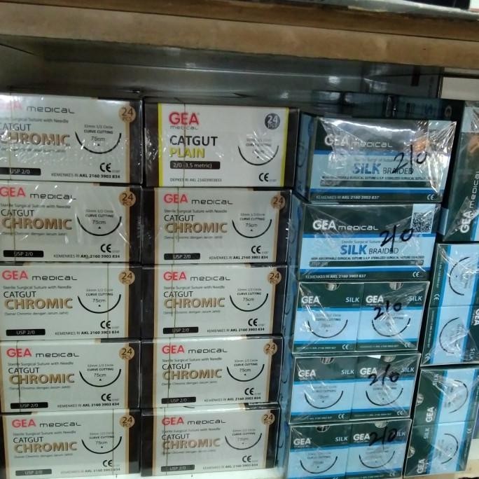 [ Bv ] Cat Gut Cromic Jarum  Ready