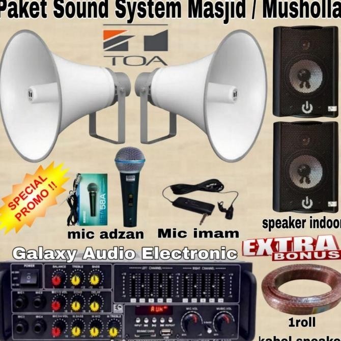 Paket Speaker Toa Masjid Dan Musola