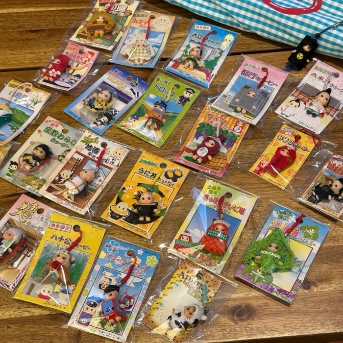 Cas Kewpie Gotochi Kewpie Keychain Kewpie Charm Gantungan Kunci