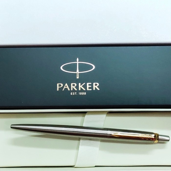 

Arom Pulpen Parker Jotter Original + Free Grafir Laser Nama