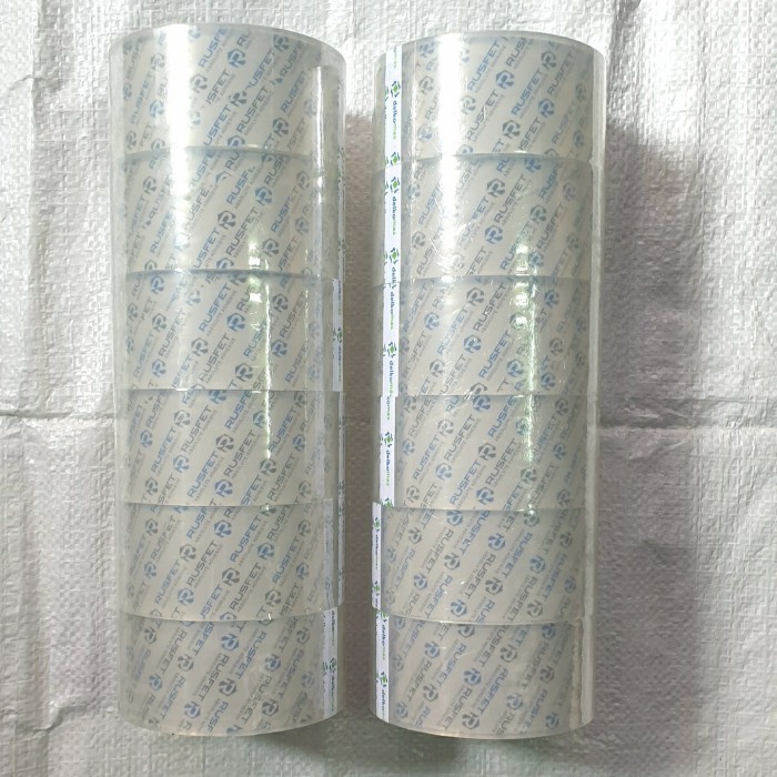 

Lakban Rusfet 2 inch Bening 90 yard