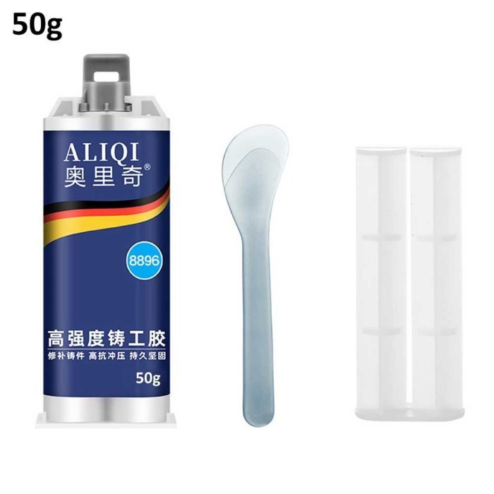 

ALIQI Lem Besi Tahan Panas Waterproof Glue Adhesive Industrial AB 50ml