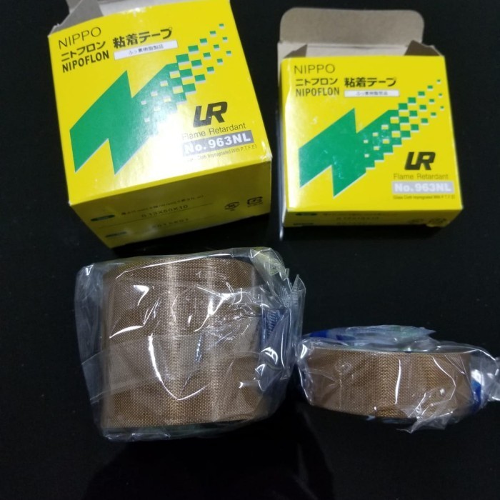 

NITTO TAPE /teflon tape / lakban teflon PTFE 25mm 1