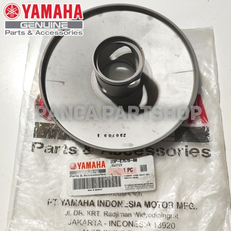 pully cewe nmax old 2DP-E7670-00 original ygp puli nmax puley nmax ori slider sliding ori ygp