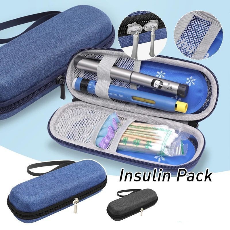 Tas Insulin Cooler Bag Portable Insulin Bag Cooler Bag Insulin Tempat Insulin Tas Penyimpanan Insuli