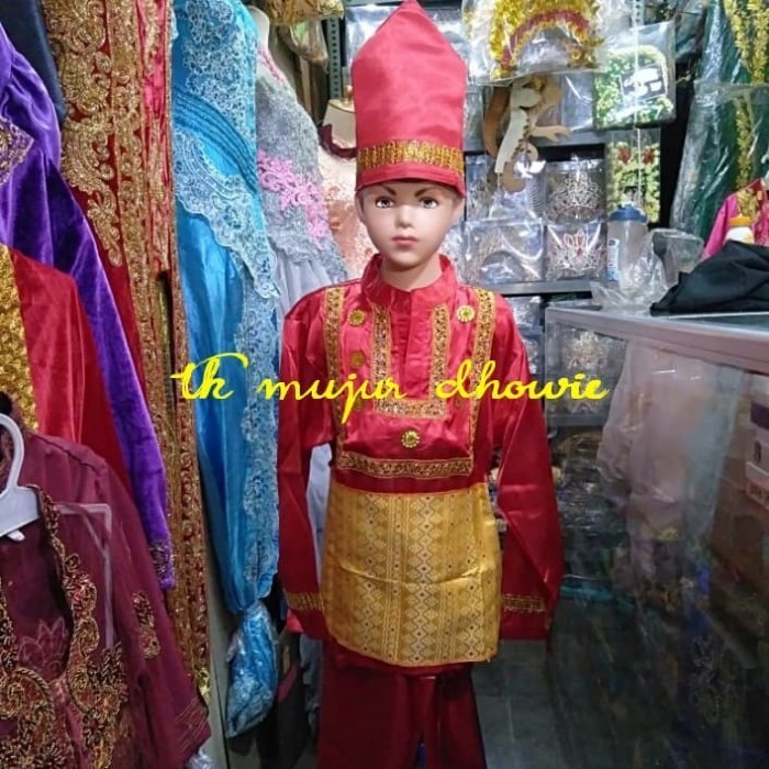 Baju Adat Anak Melayu Banjarmasin Xl