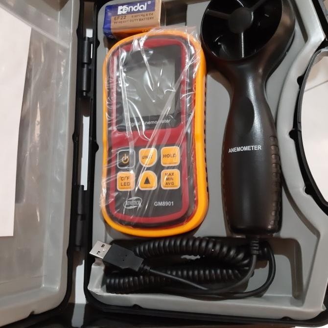 Gm-8901 Gm8901 Gm 8901 Benetech Digital Anemometer Wind Speed [ Carchola ]