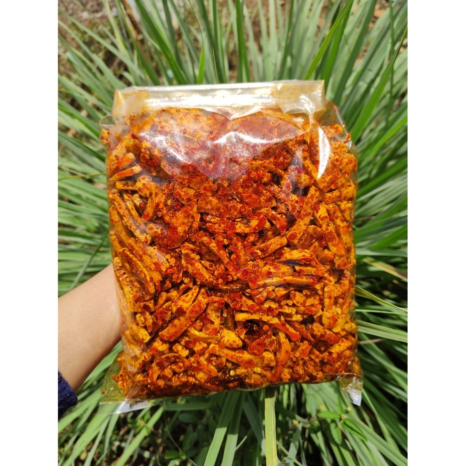 

BERMUTU Basreng pedas daun jeruk 1kg