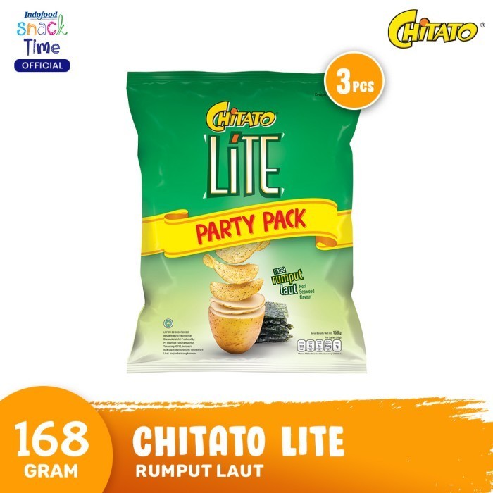 

MURAH Chitato Lite Rumput Laut 168 Gr - 3 Pcs