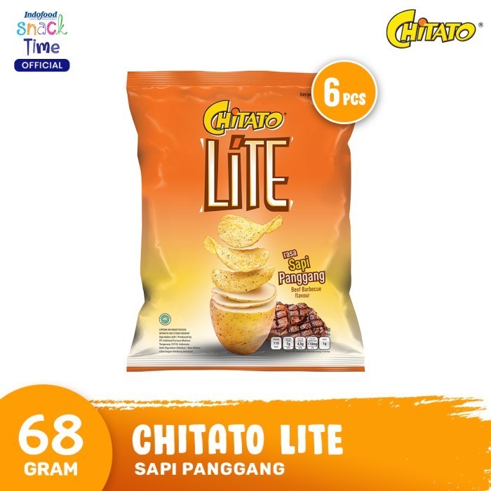 

BERMUTU Chitato Lite Sapi Panggang 68 Gr - 6 Pcs