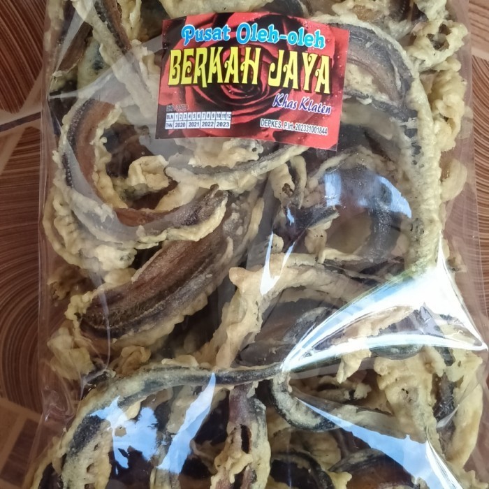 

FREE ONGKIR Keripik belut renyah gurih 500gr