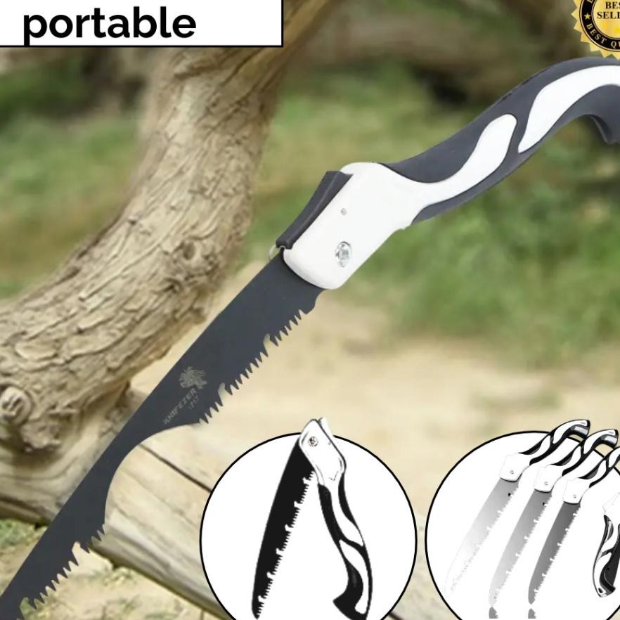 Gergaji Kayu ,Gergaji Bambu Gergaji Dahan Gergaji Kayu Lipat Otomatis Anti Karat Design Jerman , Pis