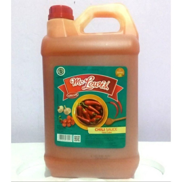 

Mc Lewis Chili Sambal Jerigen 5.7 kg