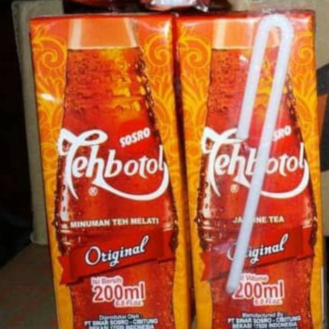

Teh kotak sosro 200ml per dus isi 24