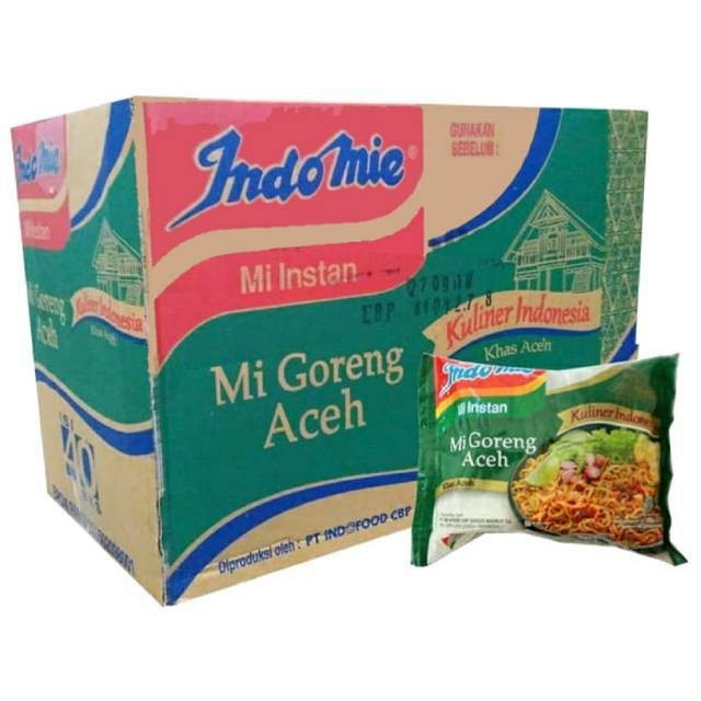 

Indomie goreng aceh per dus isi 40 pcs