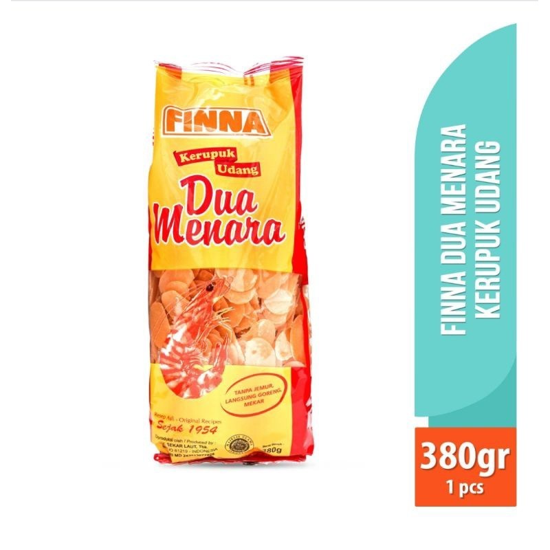 

Finna Kerupuk Udang Dua Menara 380gr