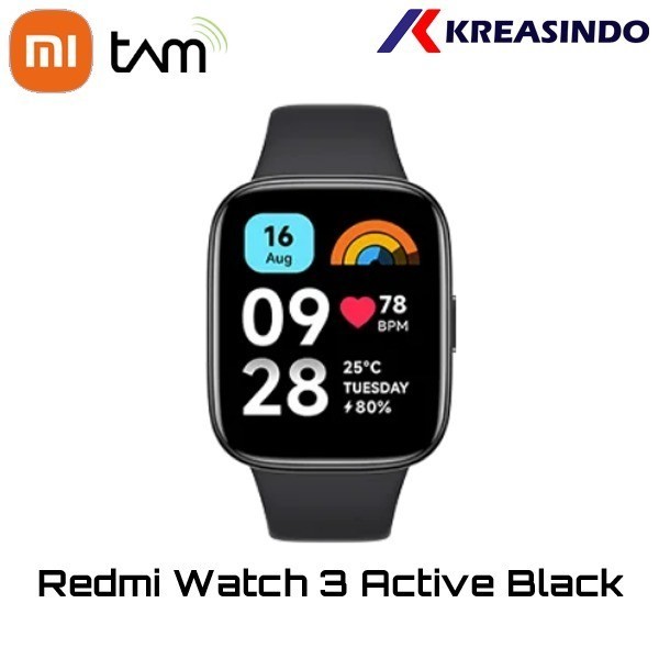 Xiaomi Redmi Watch 3 Active Smartwatch Garansi Resmi