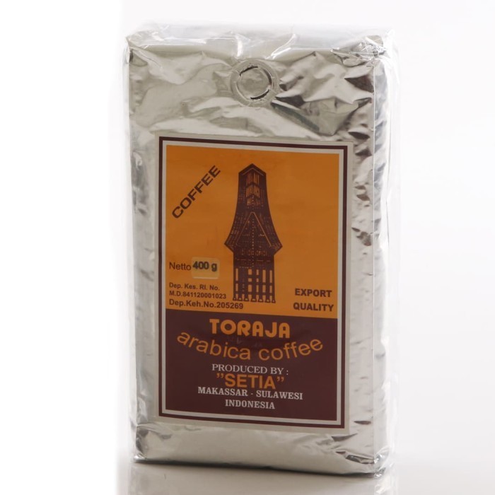 

Kopi Toraja Arabika Blend 400 Gram (Kopi Bubuk Halus)