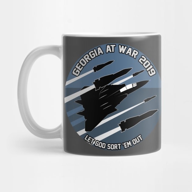 Mug Kopi Patch Hoggit Georgia At War 2019 Hoggit Georgia At War 2019 Patch Coffee Mug