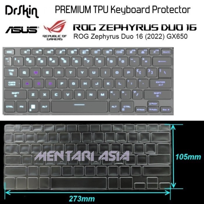 Keyard Protector ROG Zephyrus Duo 16 GX650 2022 - KAKAY Premium