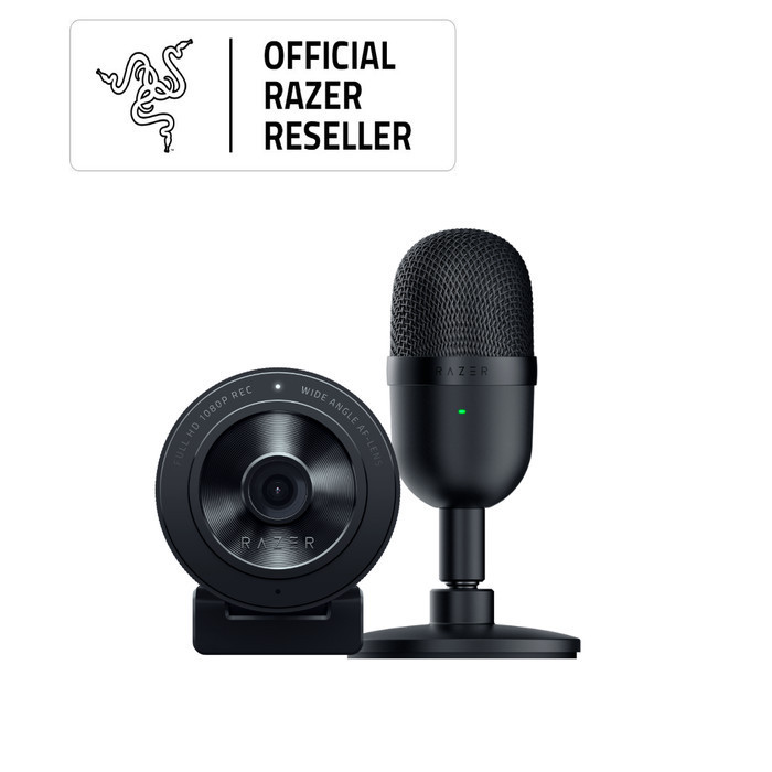Razer Seiren Mini Black + Razer Kiyo X Starter