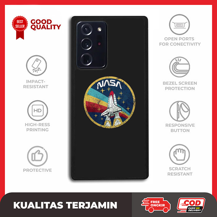Casing Case Custom Samsung Note 20 10 9 8 7 5 Ultra Plus FE Nasa AE3078 Hardcase A12