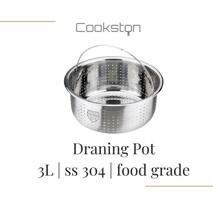 Cookston Pot 5 L Rice Cooker Low Carbo Steinless Steel Sus 304