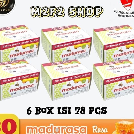 

Madurasa Numan Madu Rasa Jeruk Nipis Sachet - 20 Gr (6 Box)