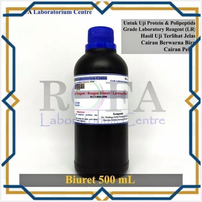 [ROF] LARUTAN BIURET / REAGEN BIURET / BIURET REAGENT 500 ML