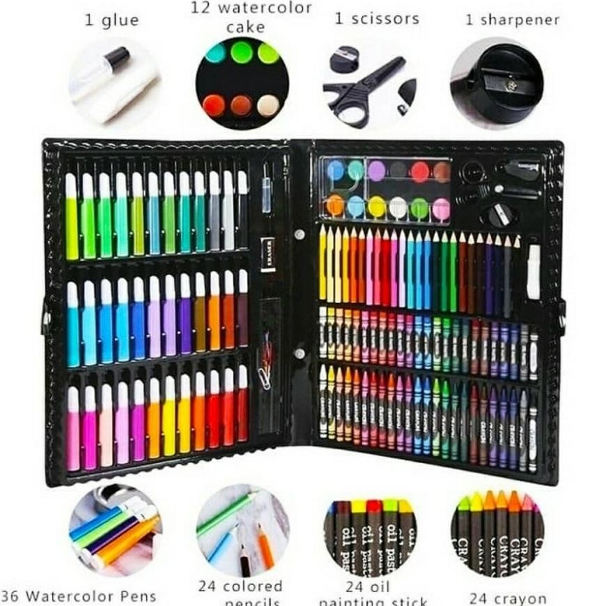 

qw-45 COD PP88 PENSIL WARNA SET CRAYON COLOURING SET ART Sale