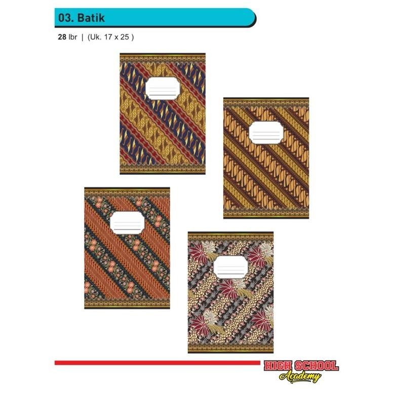 

[10 Buku] Buku Boxy Panjang 28 Lembar Campus Murah Ekonomis Tipis (Cod)