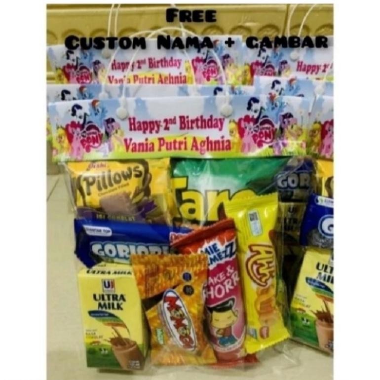 

Paket Snack Ulang Tahun Free Custom Nama