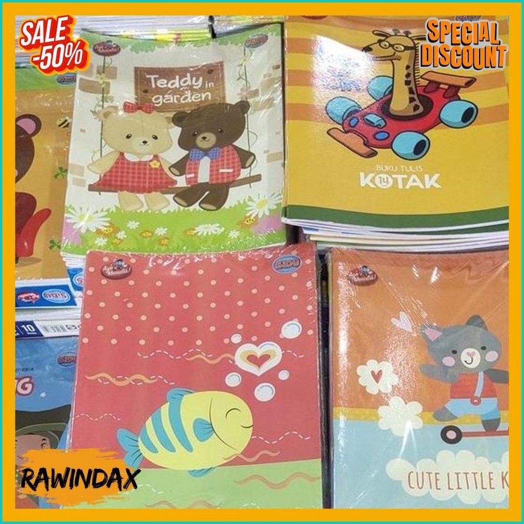 

(Pak) Buku Tulis Sidu 38+Bonus / Buku Tulis Sinar Dunia 38 Lembar 10 Pcs/ Buku Tulis Murah (Order Sebelum Ketinggalan)