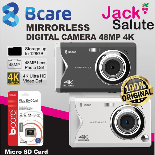 Bcare Mirrorless Digital Camera Original Pocket Kamera